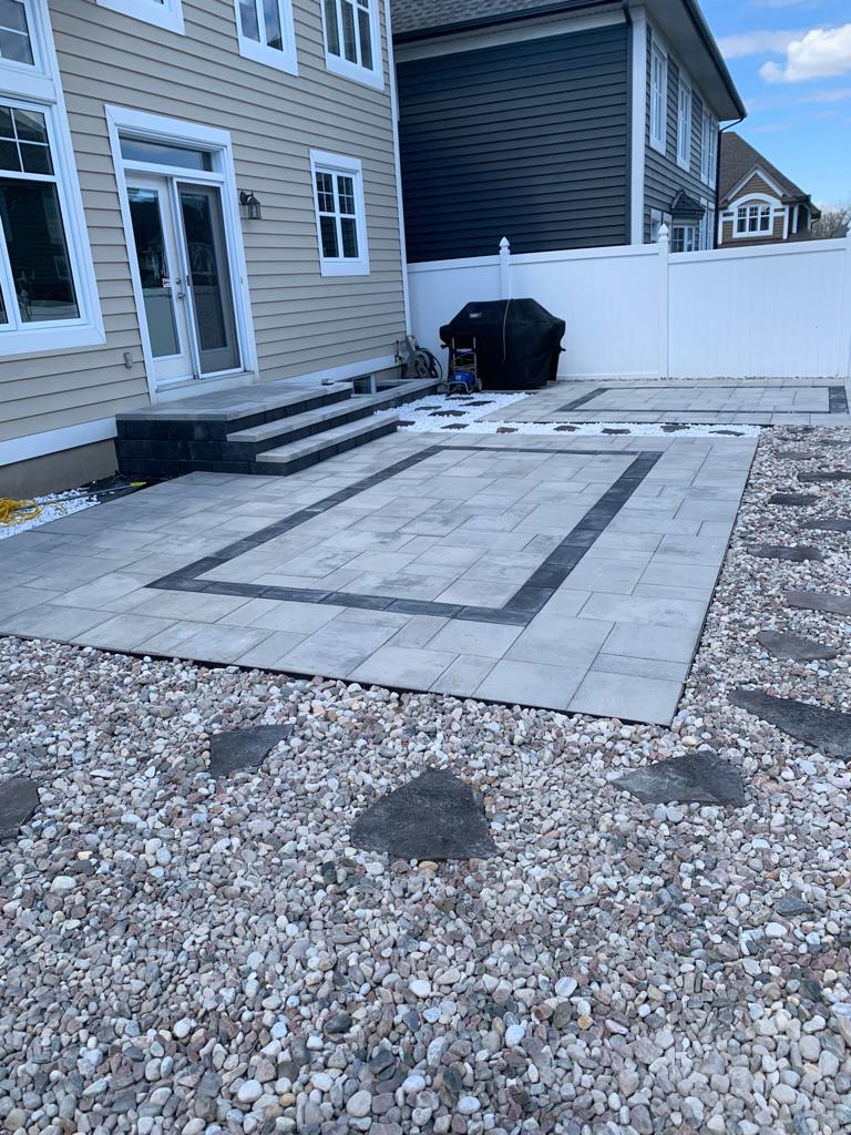 Finished Backyard Patio — Patio